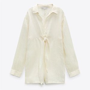 Zara Shorts romper NWT sz L. Very sexy!